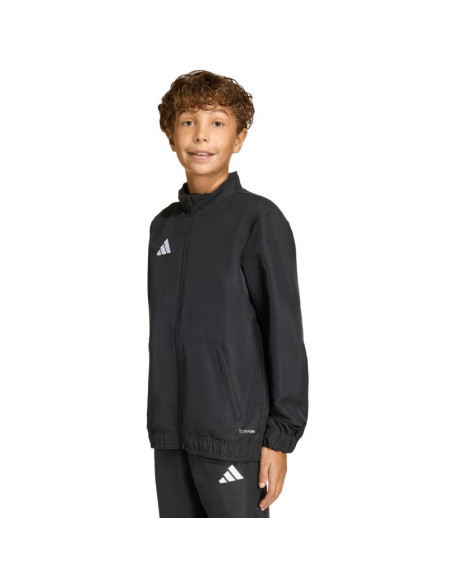Bluza dla dzieci adidas entrada 26 presentation czarna jz6614