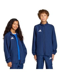 Bluza dla dzieci adidas entrada 26 presentation granatowa jz6615