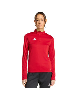 Bluza damska adidas entrada 26 training top czerwona jz6645