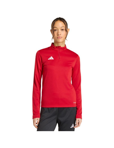 Bluza damska adidas entrada 26 training top czerwona jz6645