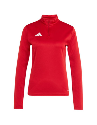 Bluza damska adidas entrada 26 training top czerwona jz6645