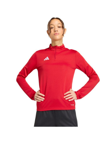 Bluza damska adidas entrada 26 training top czerwona jz6645