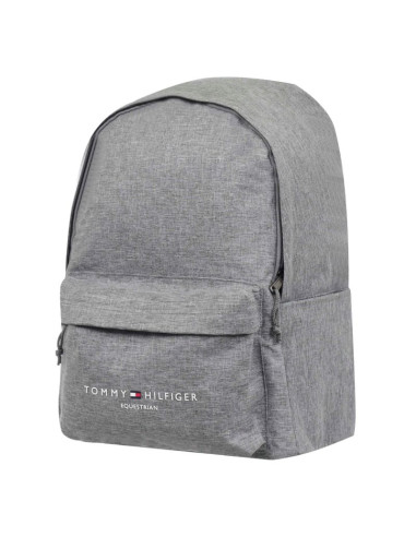 Plecak szkolny miejski tommy hilfiger equestrian th groom backpack 22l szary - th14ubag987-027