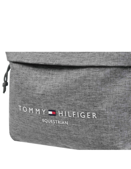 Plecak szkolny miejski tommy hilfiger equestrian th groom backpack 22l szary - th14ubag987-027