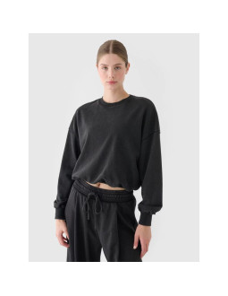 Bluza dresowa nierozpinana bez kaptura damska 4f 4frss24tswsf2032-20s