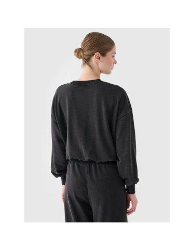 Bluza dresowa nierozpinana bez kaptura damska 4f 4frss24tswsf2032-20s