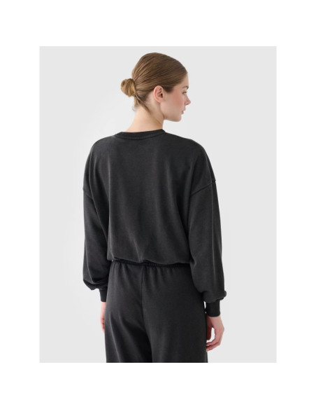 Bluza dresowa nierozpinana bez kaptura damska 4f 4frss24tswsf2032-20s