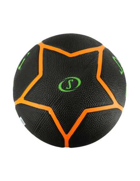 Piłka do koszykówki spalding highlight czarno-zielono-pomarańczowa 84354z