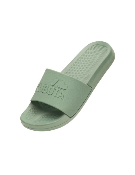 Kubota klapki basenowe basic plain pastelowo zielone k25ss-101-001-17-1