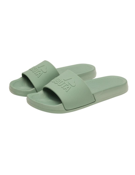 Kubota klapki basenowe basic plain pastelowo zielone k25ss-101-001-17-1