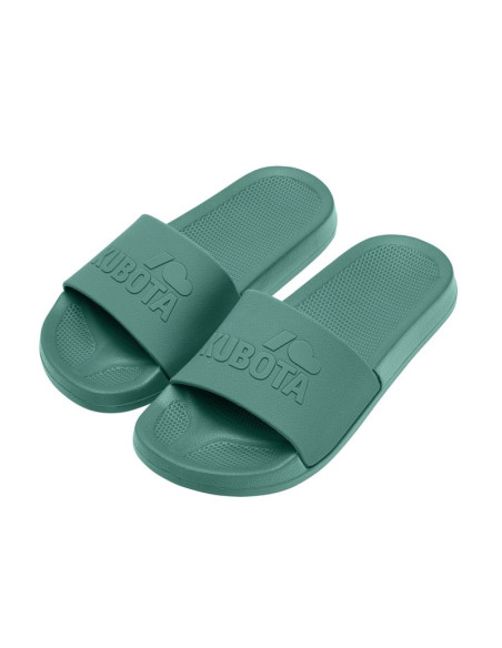 Kubota klapki basenowe basic plain zielone k25ss-101-001-18-1