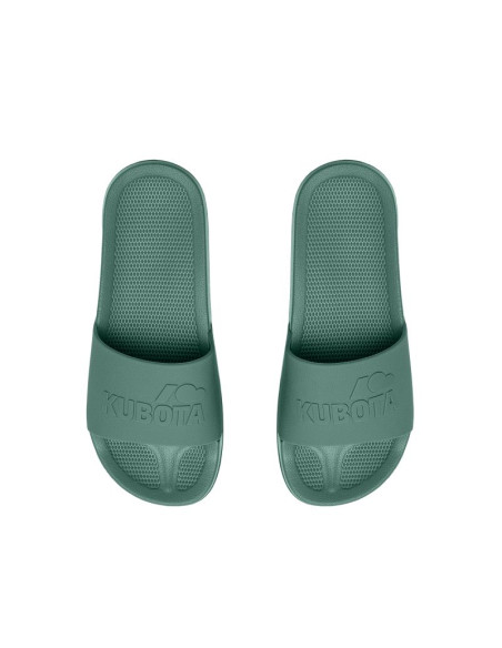 Kubota klapki basenowe basic plain zielone k25ss-101-001-18-1