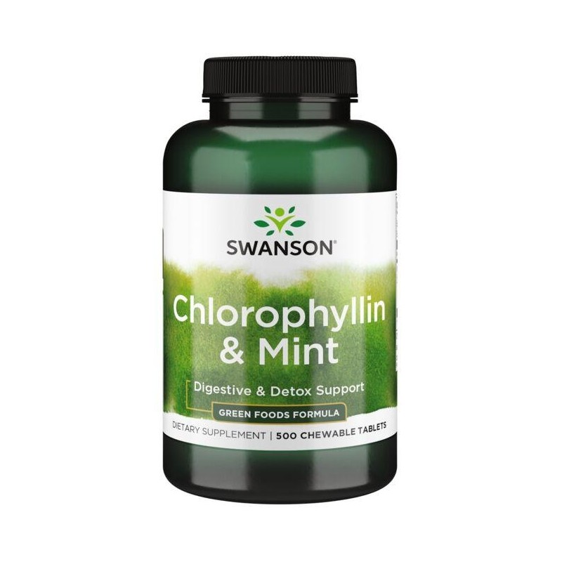 Chlorophyllin & Mint (500 tabl.)