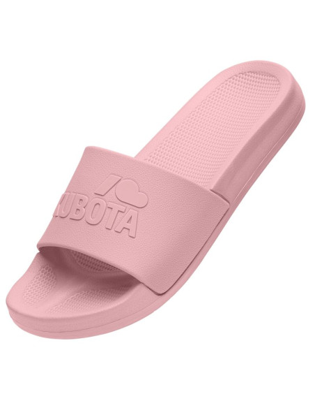 Kubota klapki basenowe basic plain różowe k25ss-101-001-28-1