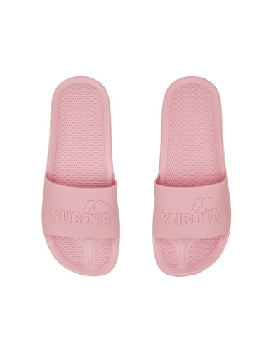 Kubota klapki basenowe basic plain różowe k25ss-101-001-28-1