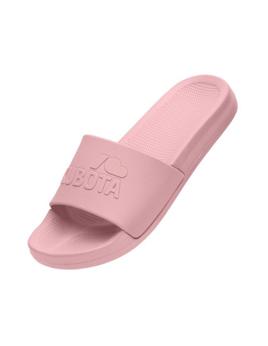 Kubota klapki basenowe basic plain różowe k25ss-101-001-28-1