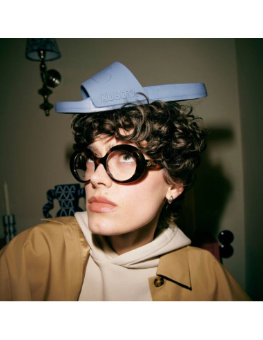 Kubota klapki basenowe basic plain cloud niebieskie k25ss-101-002-14-1