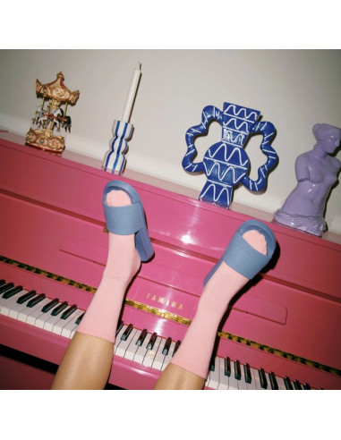 Kubota klapki basenowe basic plain cloud niebieskie k25ss-101-002-14-1