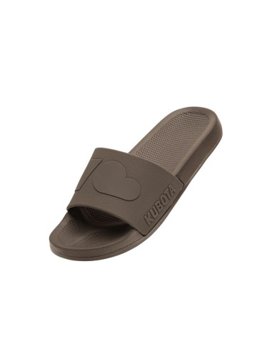 Kubota klapki basenowe basic plain cloud brązowe k25ss-101-002-21-1