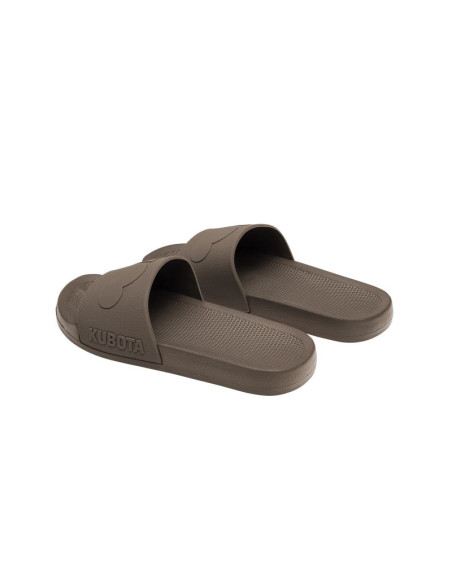 Kubota klapki basenowe basic plain cloud brązowe k25ss-101-002-21-1