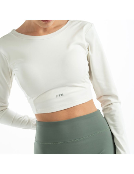 Damska koszulka z długim rękawem fiji w