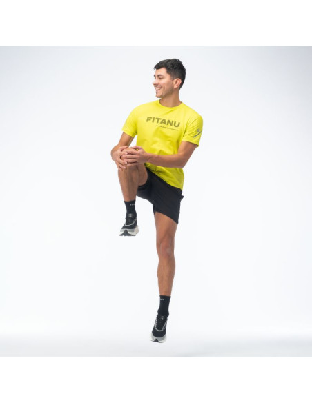 Męska koszulka z krótkim rękawem flan