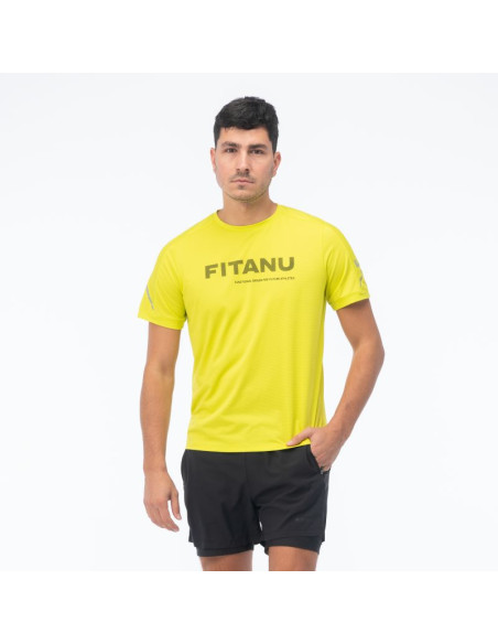 Męska koszulka z krótkim rękawem flan