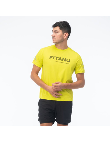 Męska koszulka z krótkim rękawem flan