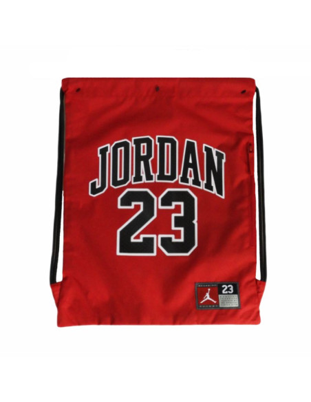 Worek szkolny gimnastyczny air jordan jersey gym sack "gym red" - 9a0757-r78