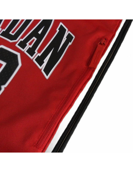 Worek szkolny gimnastyczny air jordan jersey gym sack "gym red" - 9a0757-r78