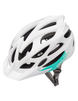Kask rowerowy meteor ovlo l 58-61 cm biały/miętowy