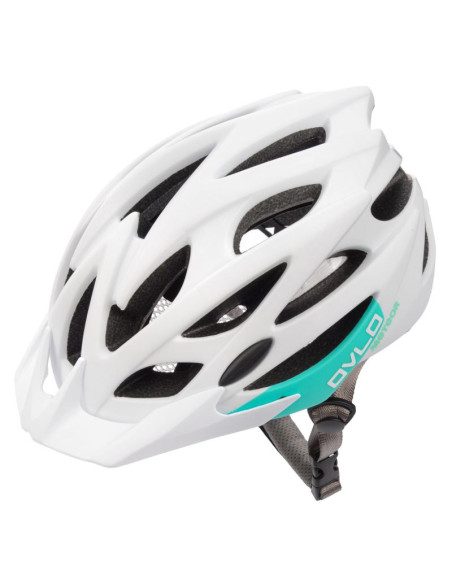 Kask rowerowy meteor ovlo l 58-61 cm biały/miętowy