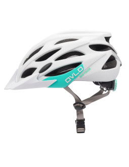 Kask rowerowy meteor ovlo l 58-61 cm biały/miętowy 2