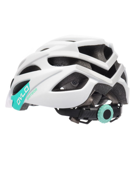 Kask rowerowy meteor ovlo l 58-61 cm biały/miętowy