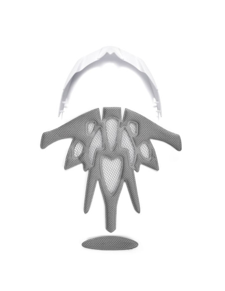 Kask rowerowy meteor ovlo l 58-61 cm biały/miętowy