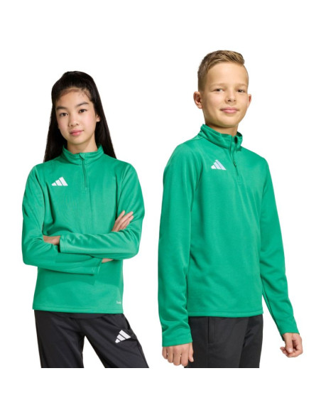 Bluza dla dzieci adidas entrada 26 training top zielona jz6632