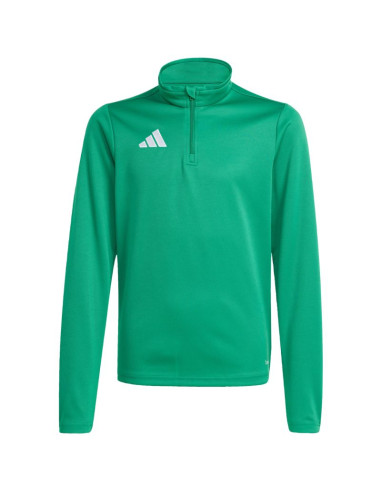 Bluza dla dzieci adidas entrada 26 training top zielona jz6632