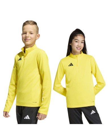 Bluza dla dzieci adidas entrada 26 training top żółta jz6639