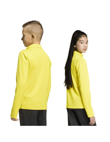 Bluza dla dzieci adidas entrada 26 training top żółta jz6639