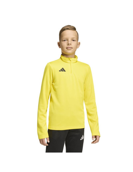 Bluza dla dzieci adidas entrada 26 training top żółta jz6639