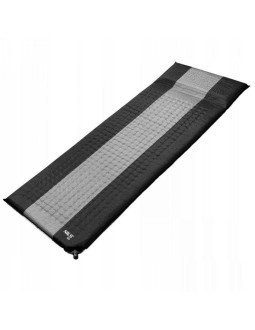 Mata samopompująca nils camp nc4340 szaro-czarna