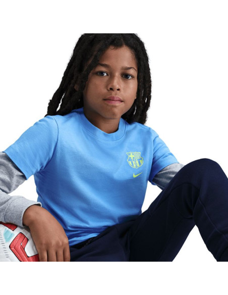Koszulka nike fc barcelona supporter junior hq3233-412