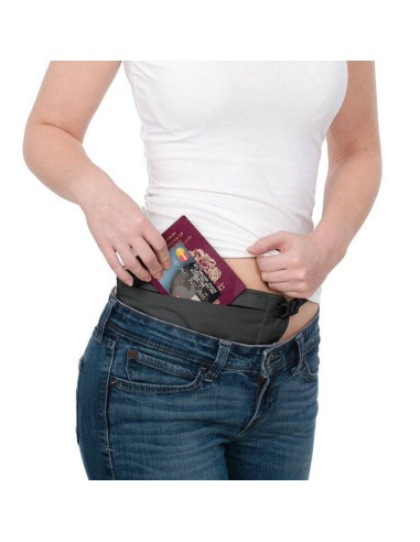 Dyskretna saszetka nerka na biodro pacsafe coversafe v100 - pco10142103