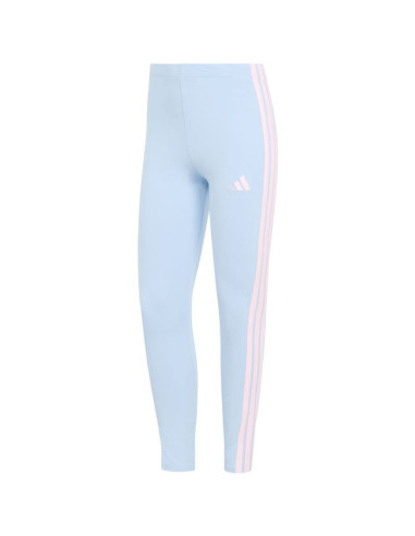 Legginsy damskie adidas essentials 3-stripes cotton błękitne kd2352