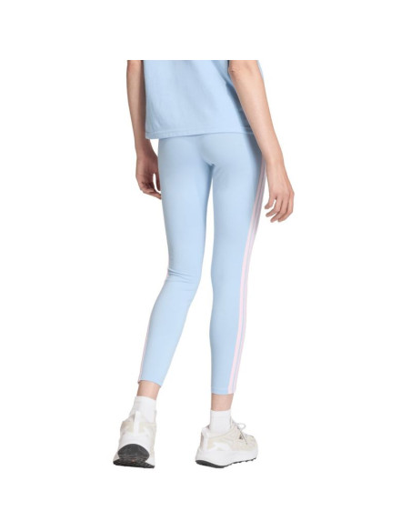 Legginsy damskie adidas essentials 3-stripes cotton błękitne kd2352