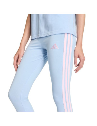 Legginsy damskie adidas essentials 3-stripes cotton błękitne kd2352