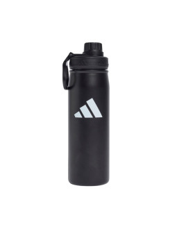 Bidon adidas metal bottle screw top 0.6 l czarna kc6412