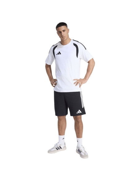 Koszulka męska adidas tiro 26 league tee biało-czarna kc3698