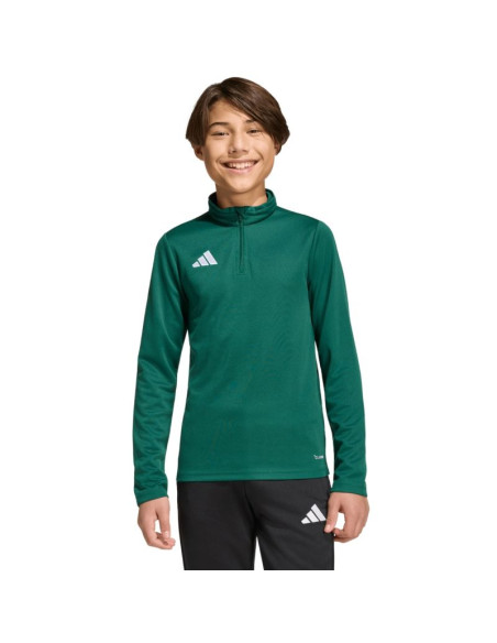 Bluza dla dzieci adidas entrada 26 training top zielona ke9825