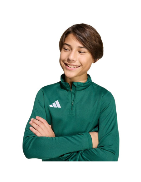 Bluza dla dzieci adidas entrada 26 training top zielona ke9825